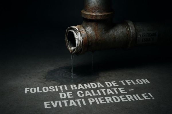 Evitarea pierderilor cu bandă de teflon de calitate